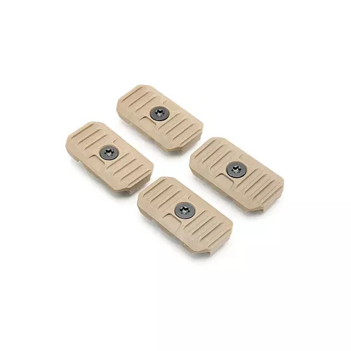 Strike Industries M-LOK Cable Management Covers - FDE, Short