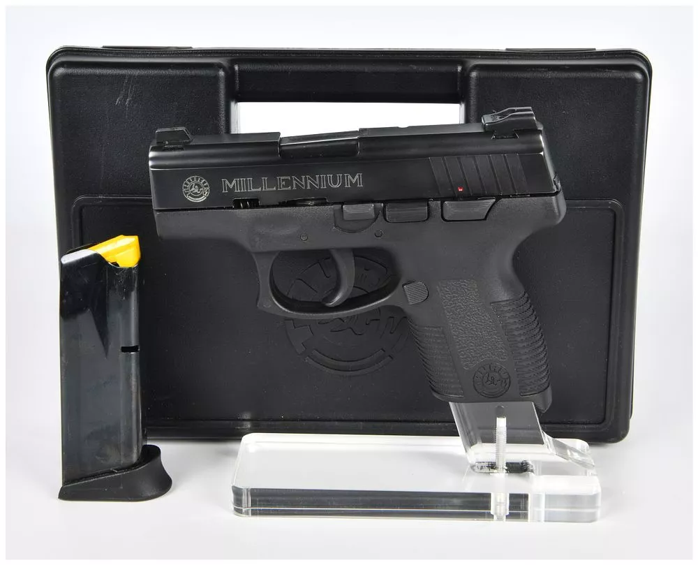 Taurus Millennium PT 111 PRO 9mm Para Semi-Automatic Pistol with Case and Magazine
