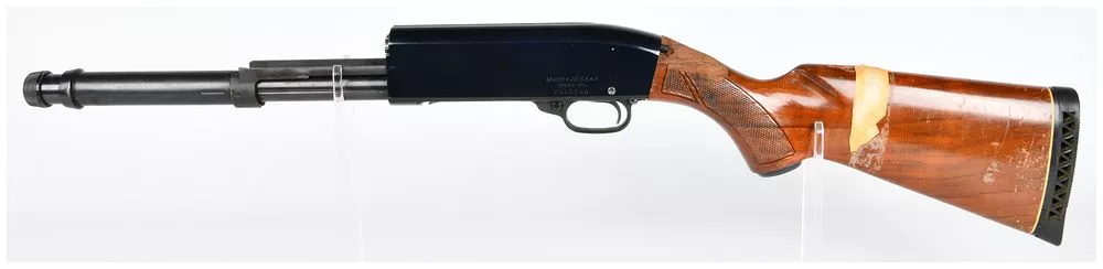 Ted Williams M-200 20 GA. Pump-Action Shotgun Receiver and Buttstock, MISSING BARREL