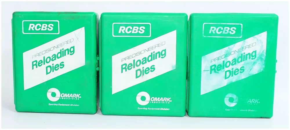 Three Sets of RCBS Reloading Dies for 30/30 WCF, .243, and 7mm MAG