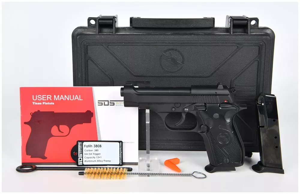 Tisas Fatih 13 .380 ACP Semi-Automatic Pistol with Case and Accessories