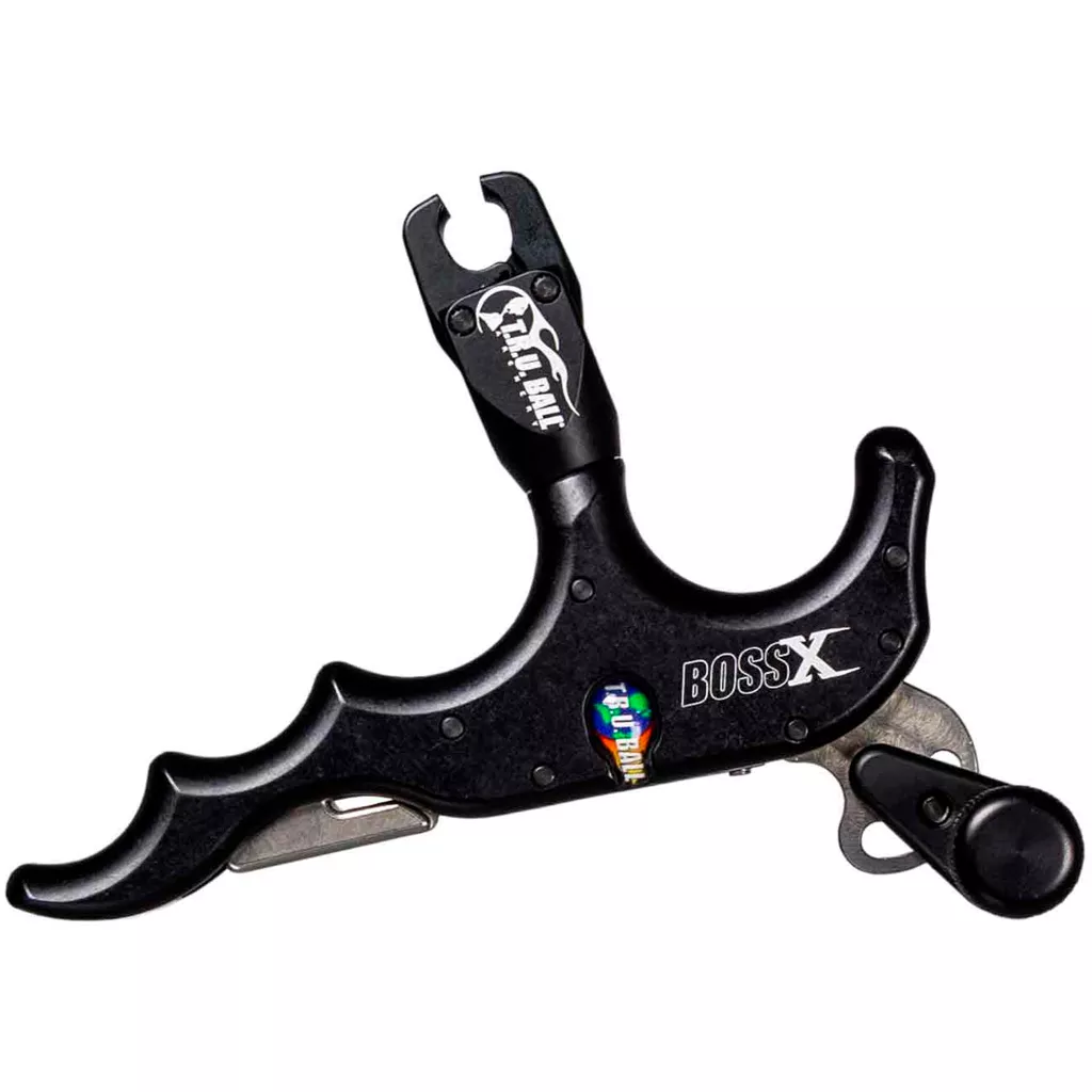Tru Ball Boss X Release Black 4 Finger