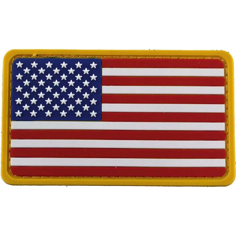 U.S. Flag PVC Full Color Patch