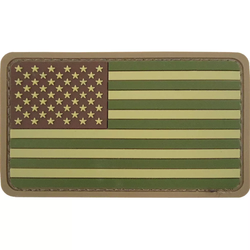 U.S. Flag PVC MultiCam Patch