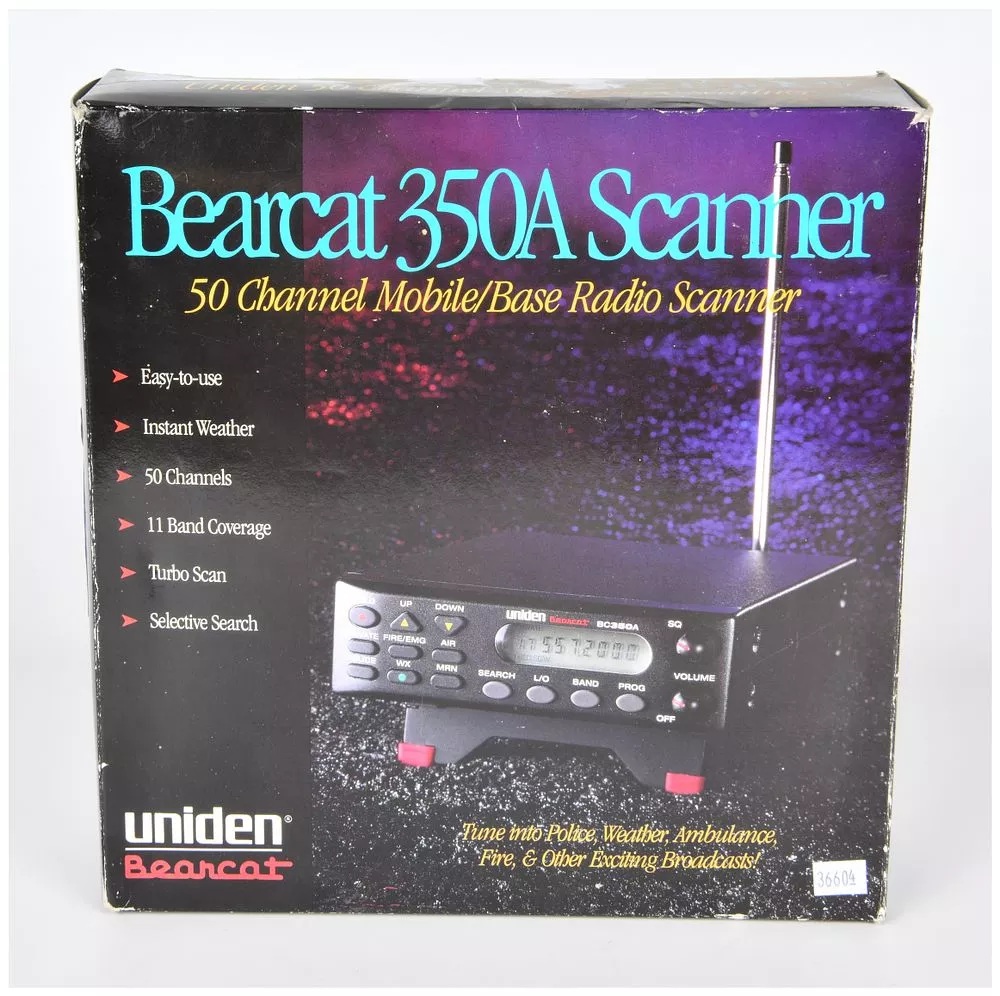 Uniden Bearcat BC350A Scanner Original Retail Box