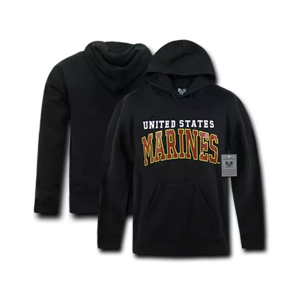 United States Marines Pull Over Hoodie