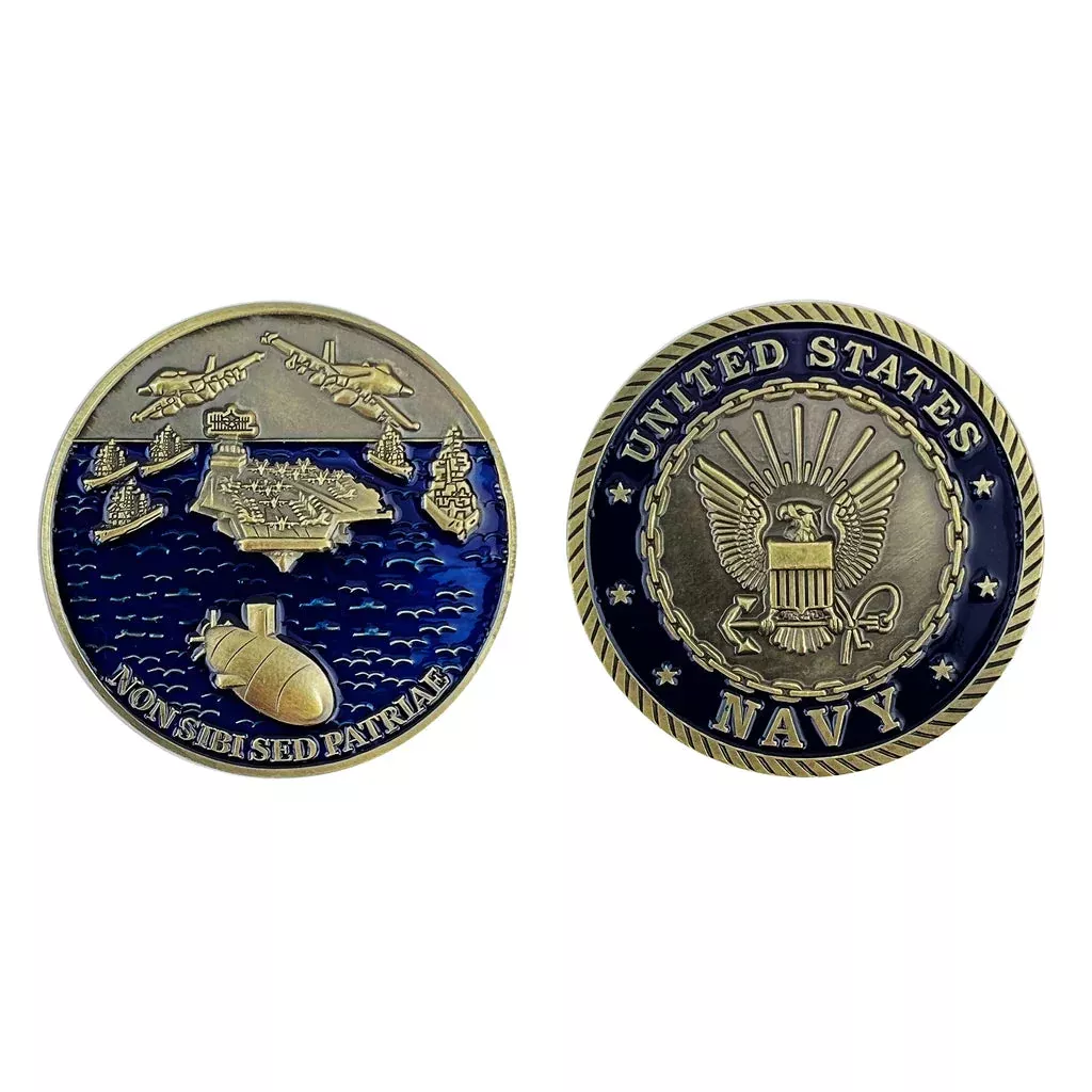 US Navy Theme Coin