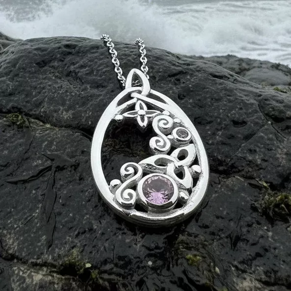 Varina Celtic Knot Necklace