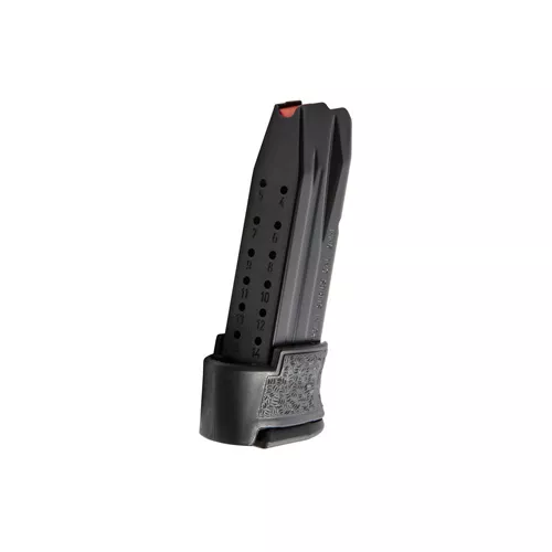 WALTHER PPQ M2 SUBCOMPACT MAGAZINE - 9MM LUGER, 15 ROUND, BLACK
