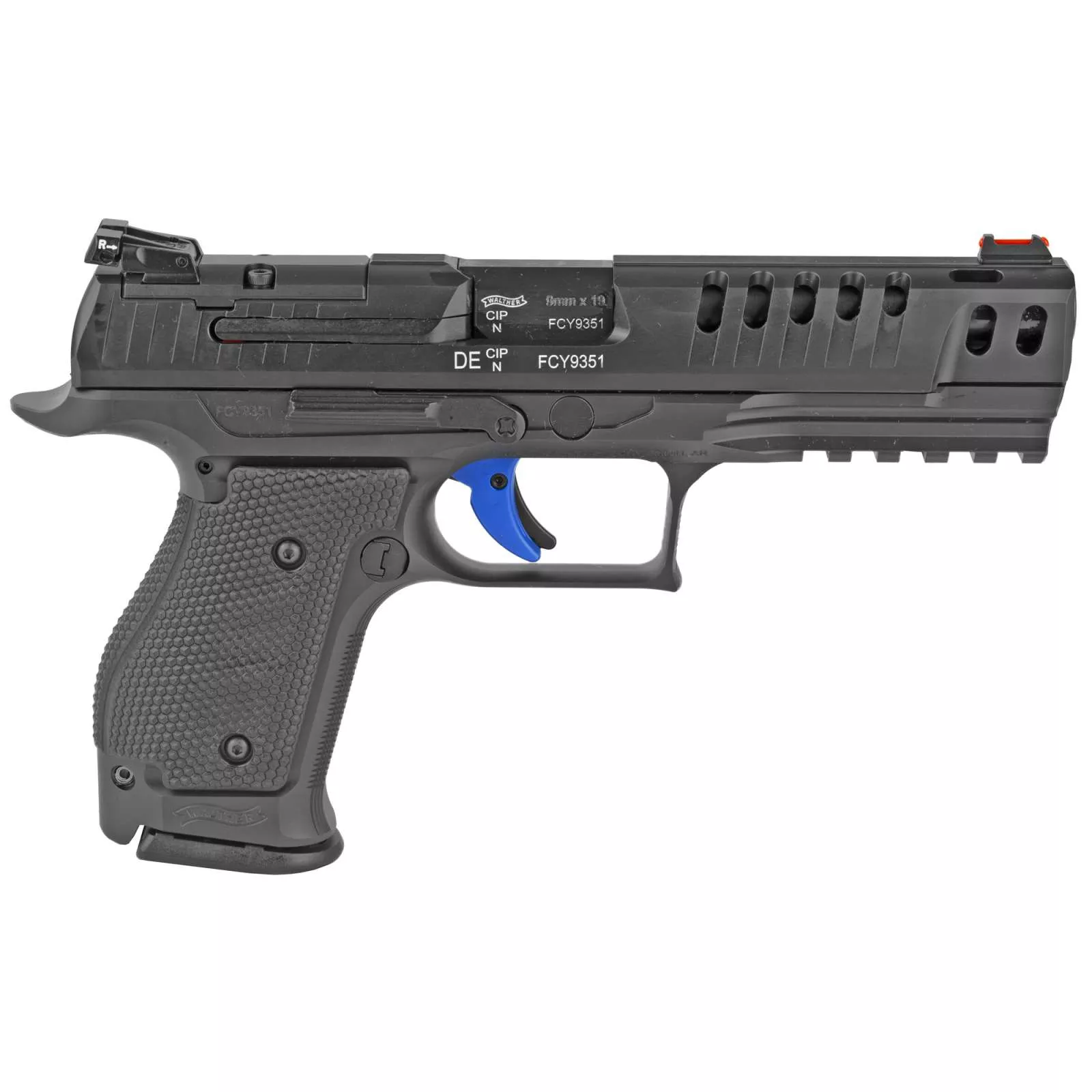 WALTHER PPQ Q5 MTCH SF 9MM PSTL BLK 15RD