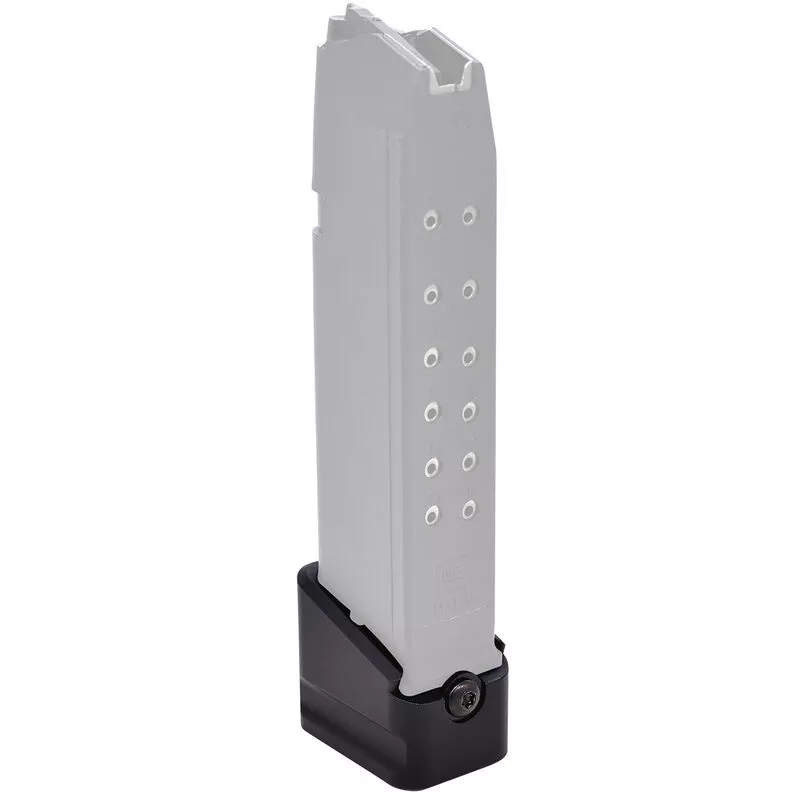 WARNE Glock 19/23 Magazine Extension +5/+4 Black