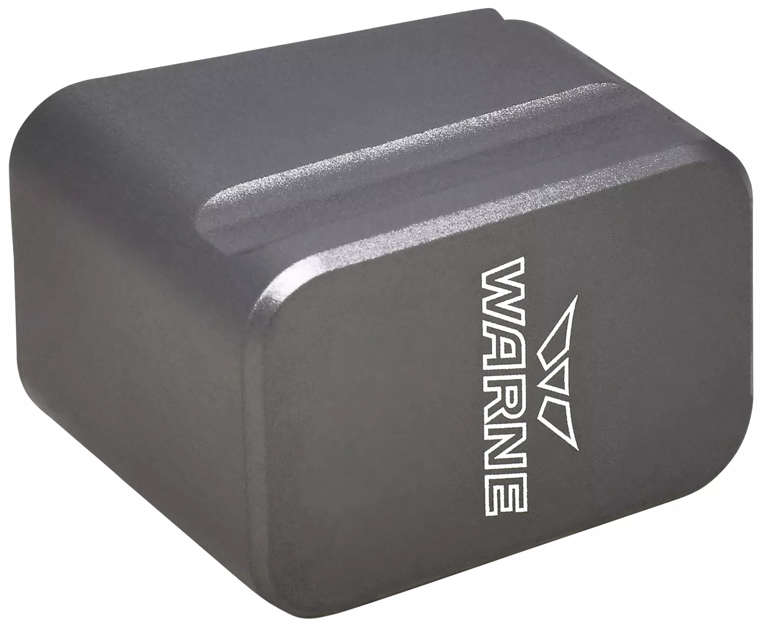 Warne MEG1954GR Magazine Extension made of 6061-T6 Aluminum with Hardcoat Anodized Gray Finish for Glock 19, 23 Magazines (Adds 5rds 9mm Luger, 4rds 40 S&W)