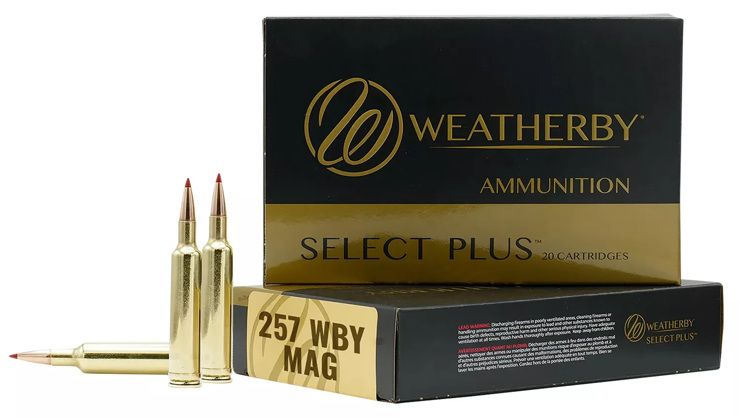 Weatherby .257 Weatherby Magnum 100GR Tipped Triple Shock X