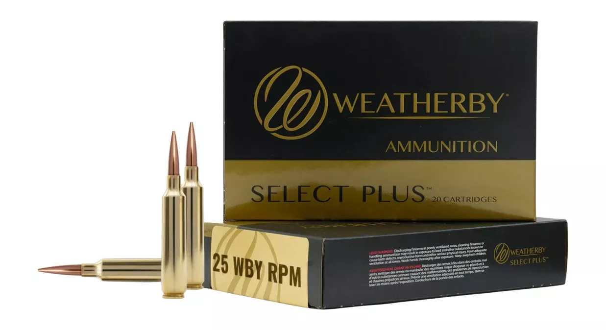 Weatherby 25WBY RPM 117GR Barnes LRX Rifle Ammunition