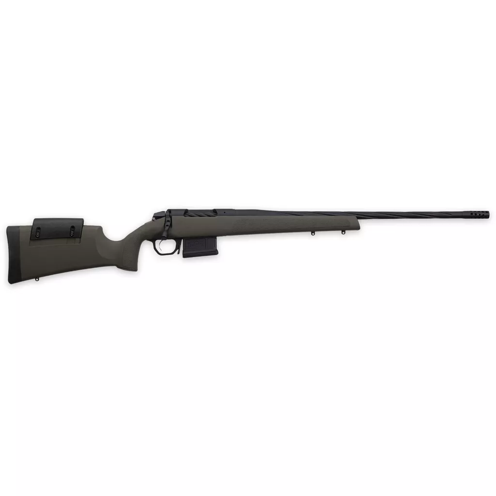 Weatherby 307 Range XP Rifle 243 Win. 24 in. Green w/Brake RH