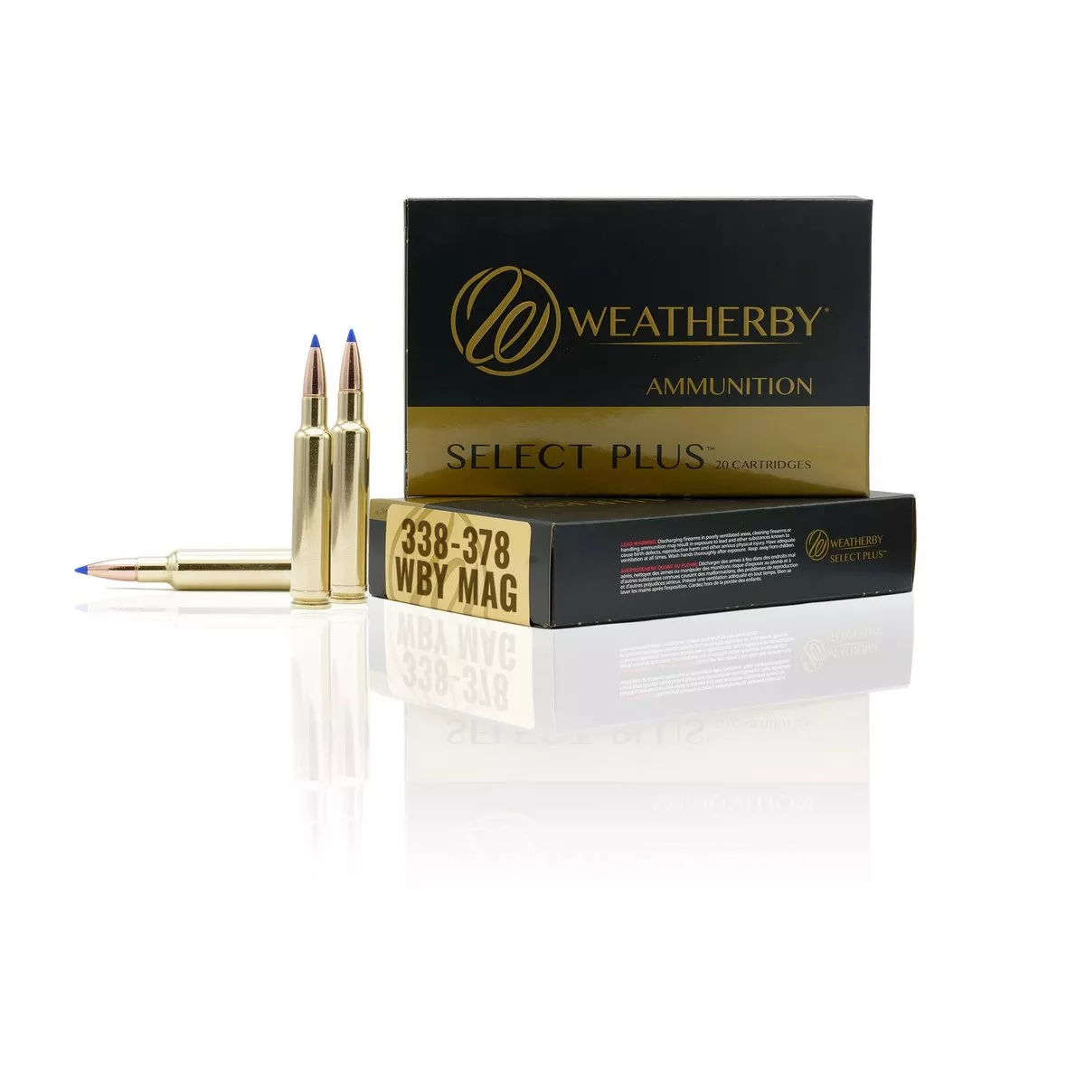 Weatherby Select Plus .338-378 Wby Mag 262gr Hammer Custom - 20 Rounds