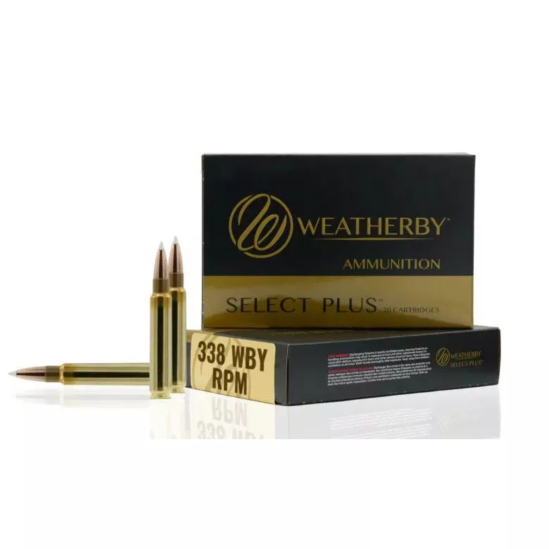 Weatherby Select Plus Barnes TTSX .338 WBY RPM 225gr PT 2800 fps 20/ct