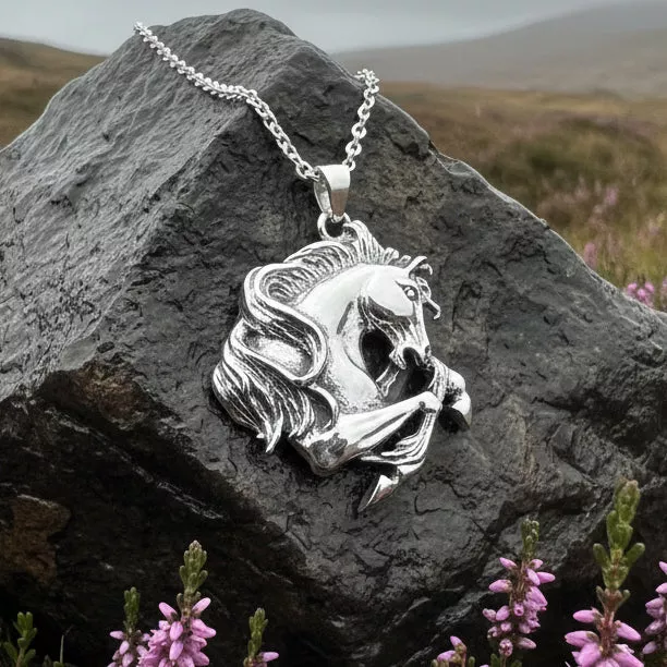 Wild at Heart Horse Necklace