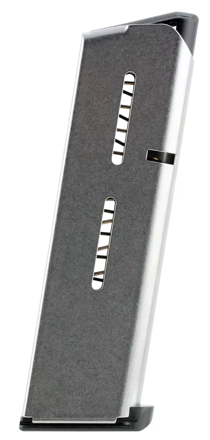 Wilson Combat 47CHV 1911 7rd Detachable w/ Lo-Profile Steel Floor Plate 45 ACP+P Stainless Steel