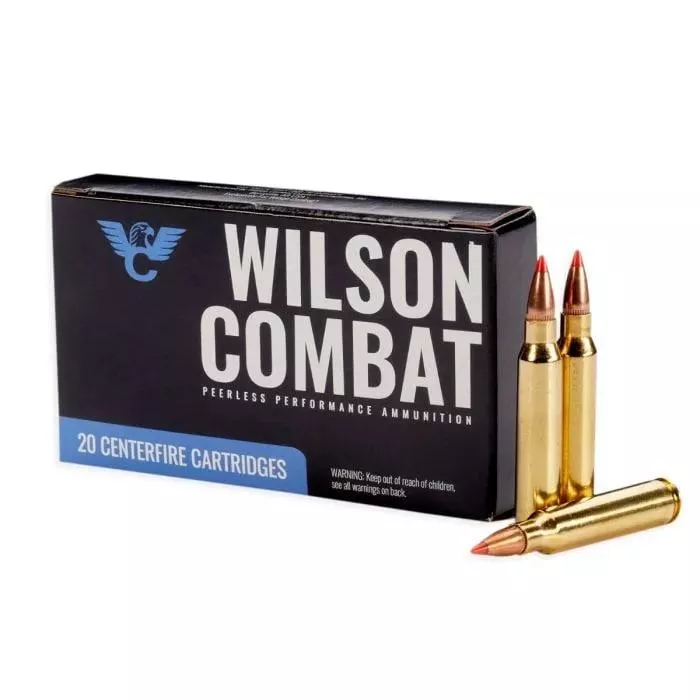 Wilson Combat V-MAX .223 Rem 60gr Tactical Rifle Ammo