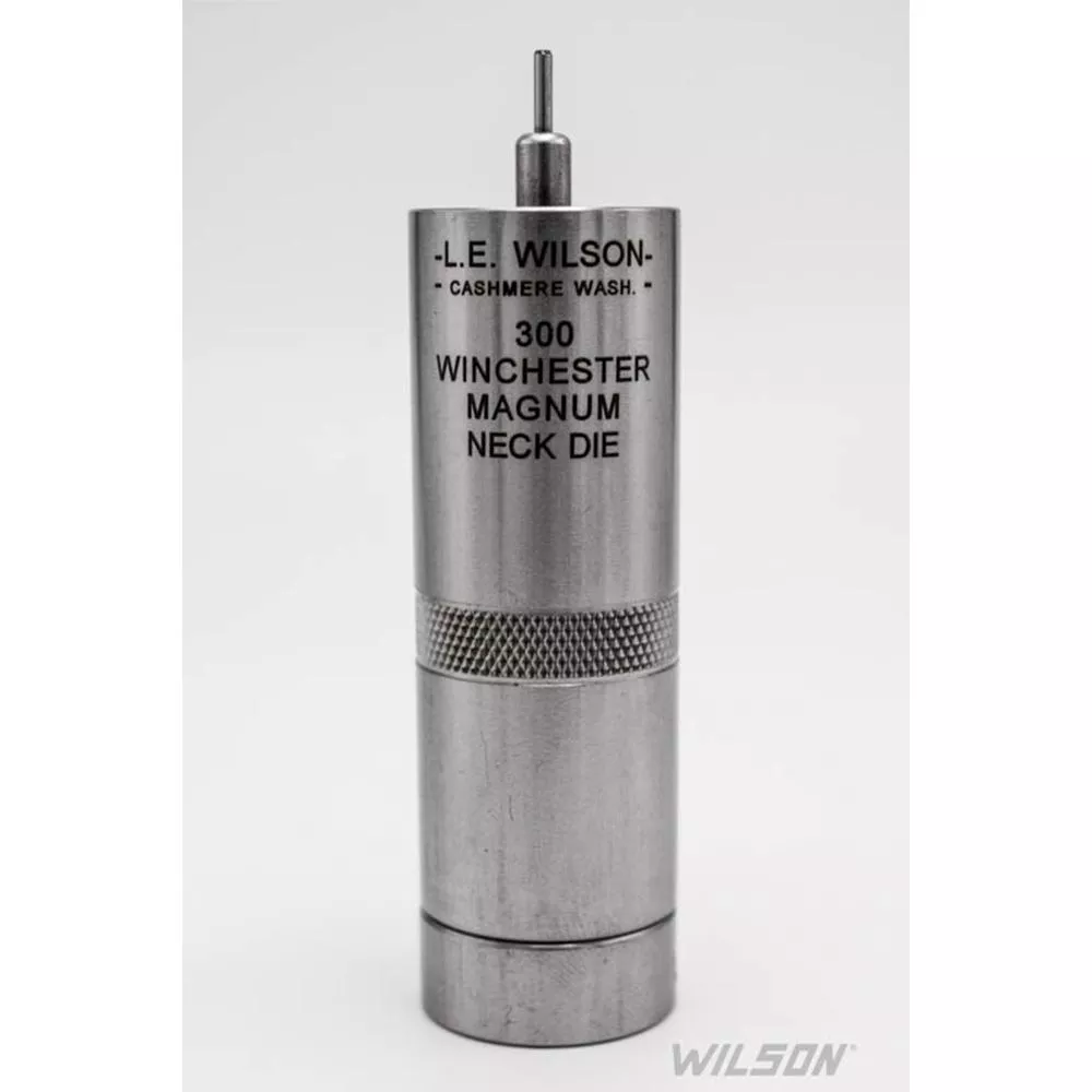Wilson Stainless Neck Sizing Die Interchangeable Bushing Type 6.5 PRC Bushing Sold Separately