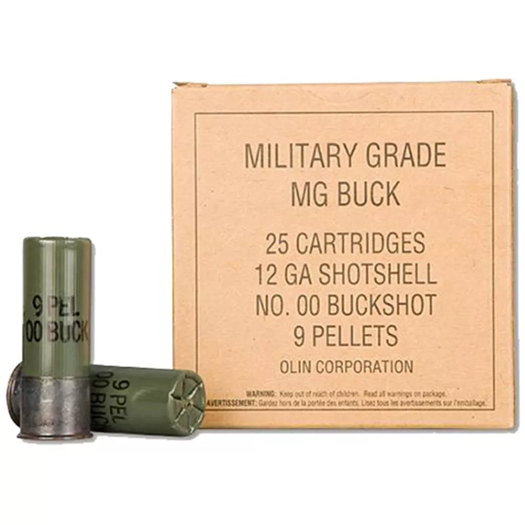 Winchester 12 Gauge 2-3/4" 00-Buck - 25 Rounds
