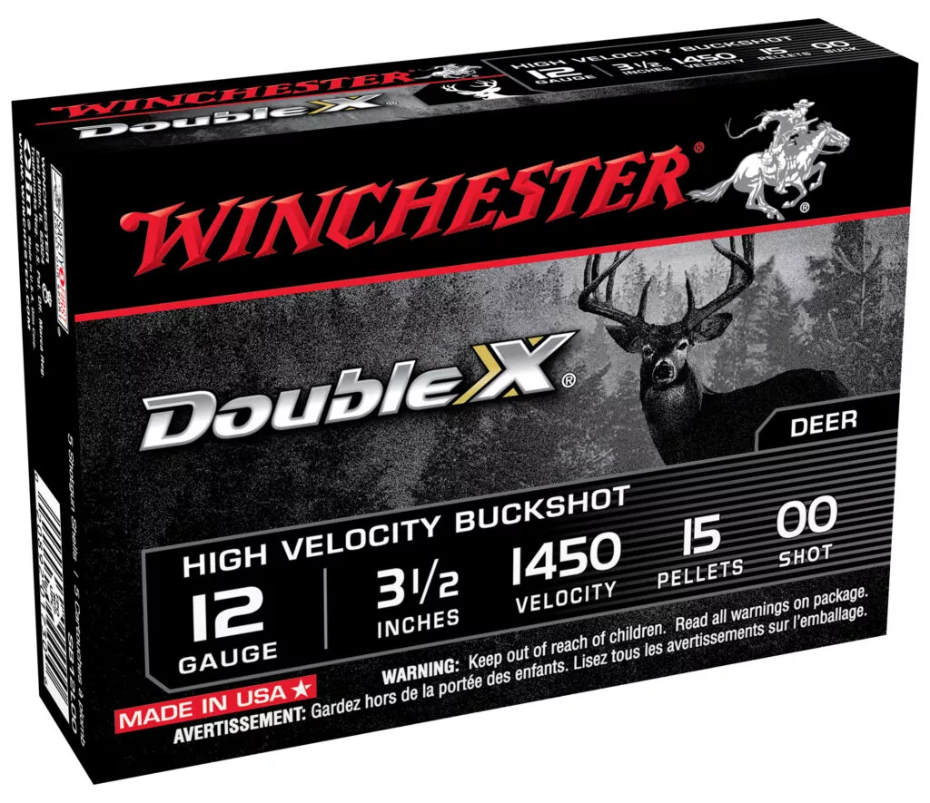 Winchester 12 Gauge Buckshot Shells - Double X 5RD