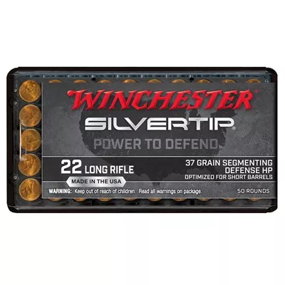 Winchester .22 LR 37gr Segmenting HP Plated - 50 Rounds