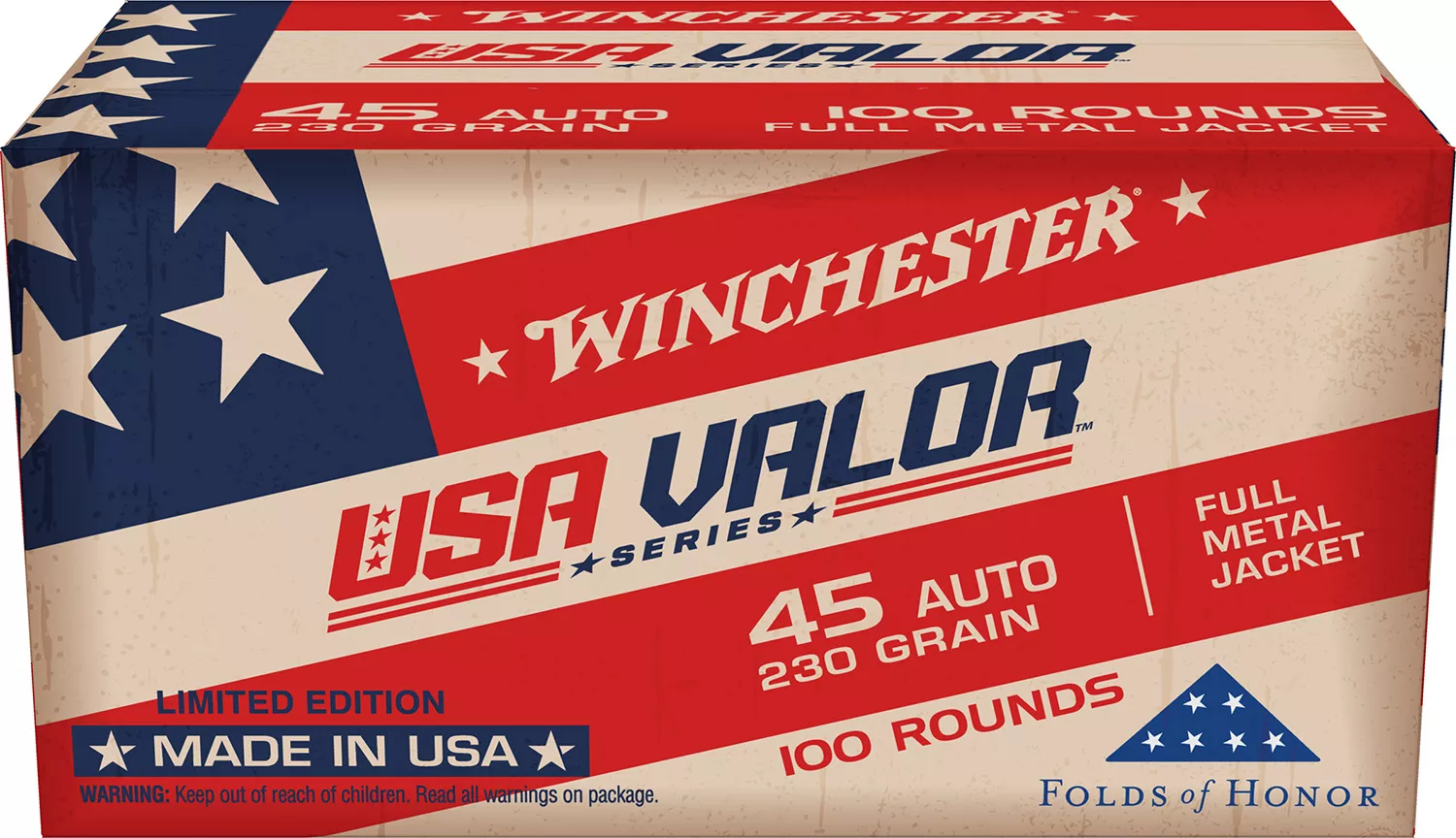 Winchester .45 ACP 230GR 100 Rounds