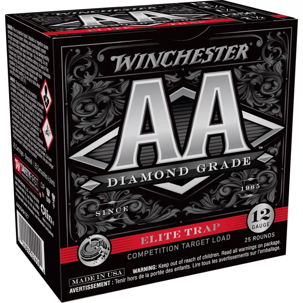 Winchester AA Diamond Grade 12 Gauge Shotshells - 25ct