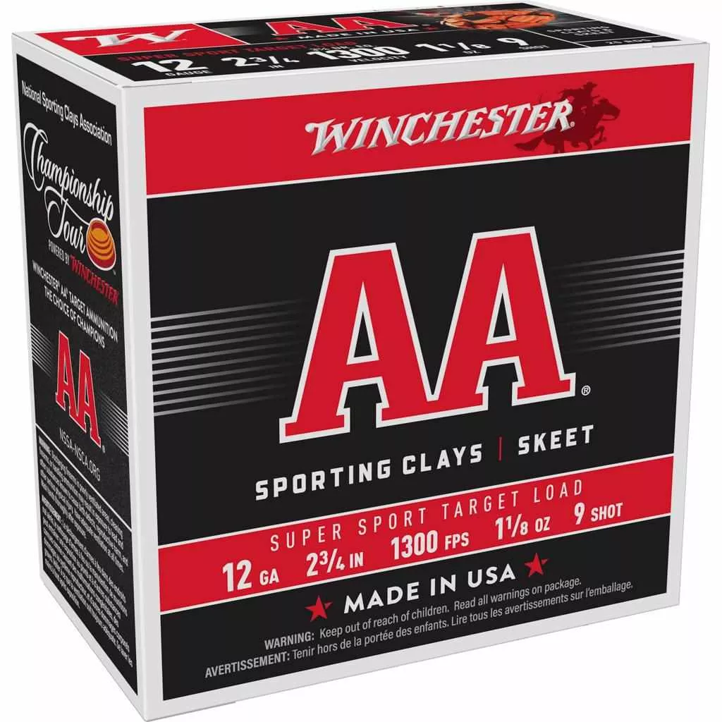 Winchester AA Super Sport 12 Gauge Shotshells - 25/ct