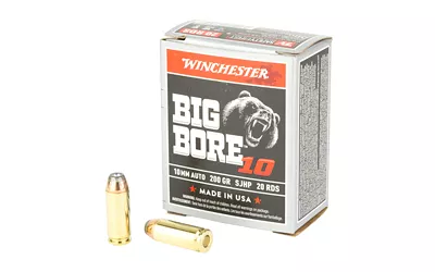 Winchester Big Bore 10mm 200Gr Jacketed Soft Point Ammo
