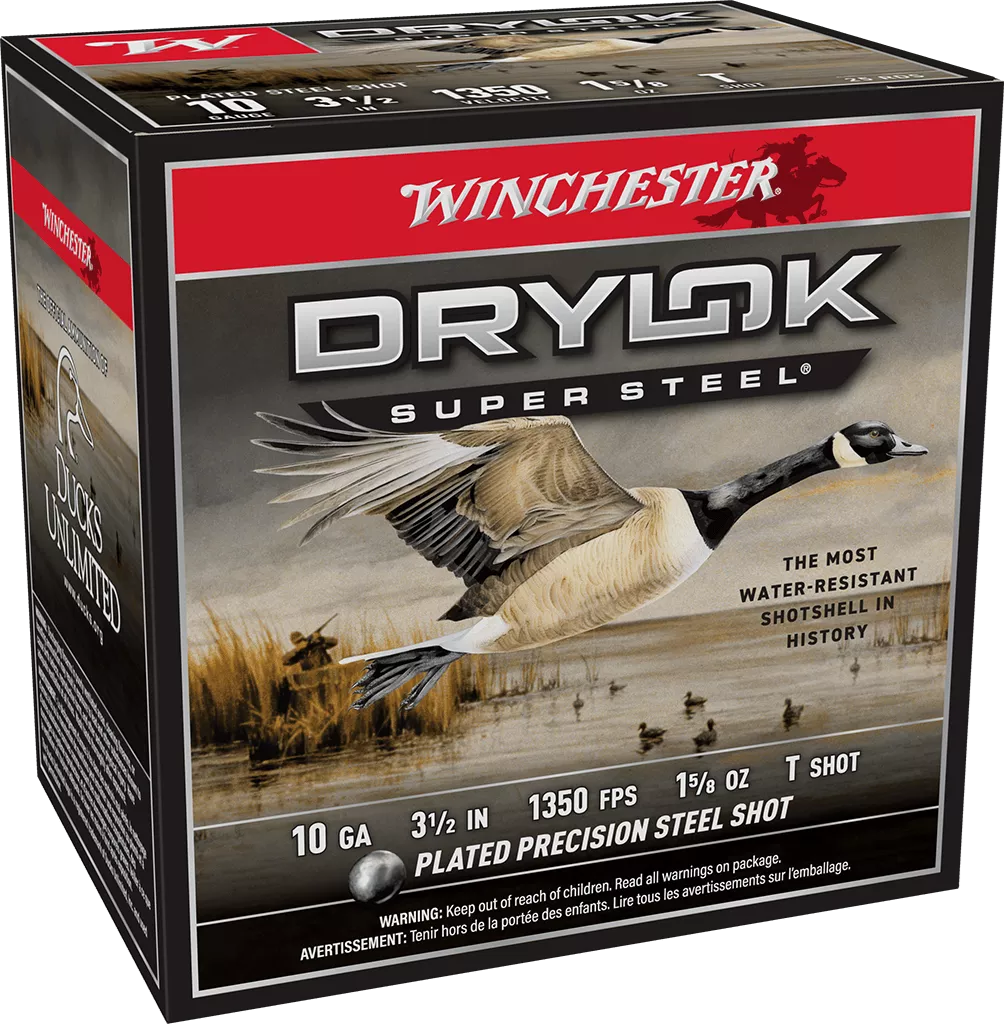 Winchester Drylok Super Steel 10 Gauge Shotgun Shells