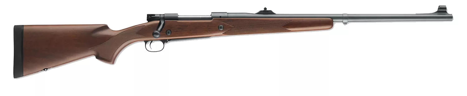 Winchester Guns 535204139 Model 70 Safari Express 416 Rem Mag 3+1 24" Satin Walnut Stock Matte Blued Right Hand
