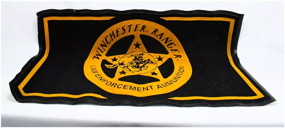 Winchester Ranger Law Enforcement Ammunition Promotional Mat, MEASURES 58" X 36"