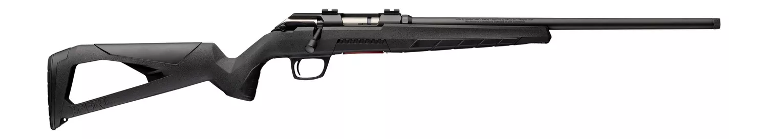 Winchester Repeating Arms 525241286 Xpert Shadow 17 WSM 8+1 18" Matte Black Steel Threaded Barrel & Drilled & Tapped Receiver, Picatinny Rail Forend, Black Skeletonized Polymer Stock