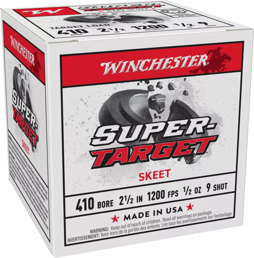 Winchester Super Target 410 Bore Shotshells - 25 Rounds