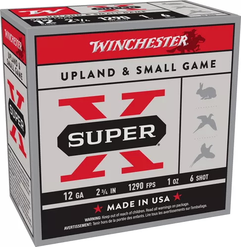 Winchester Super-X 12GA Shotgun Shells - 250RD Case Lot