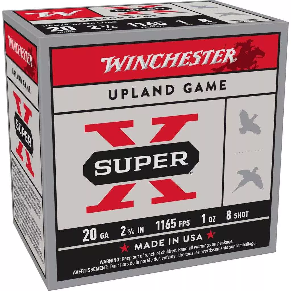Winchester Super-X Heavy Game Shotshells 20 Gauge - 25/ct