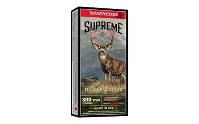 Winchester Supreme Long Range .300 WSM 195GR BC MAX Ammo