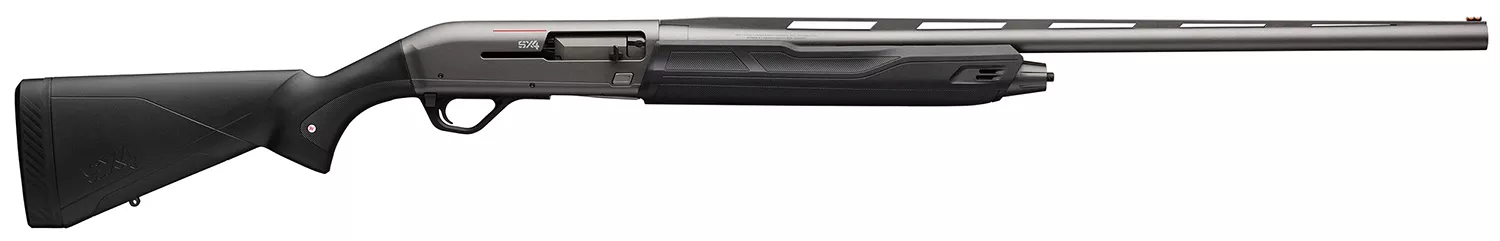 Winchester SX4 Hybrid 12 Gauge Semi-Auto Shotgun - 26" Barrel, 4+1 Capacity, Gray Cerakote Receiver, Matte Black Stock, Right Hand, Includes 3 Invector-Plus Chokes 048702018633