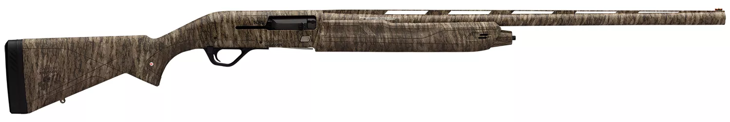 Winchester SX4 Waterfowl Hunter 20 Gauge Semi-Auto Shotgun with 28" Barrel, 4+1 Capacity, Mossy Oak Bottomland, Right Hand, Includes 3 Invector-Plus Chokes 048702017599