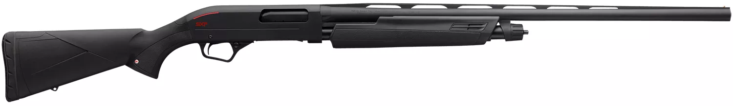Winchester SXP Black Shadow Pump-Action Shotgun, 12 Gauge, 26" Barrel, 4+1 Capacity, Matte Black, Right Hand, Includes 3 Invector-Plus Chokes 048702120862