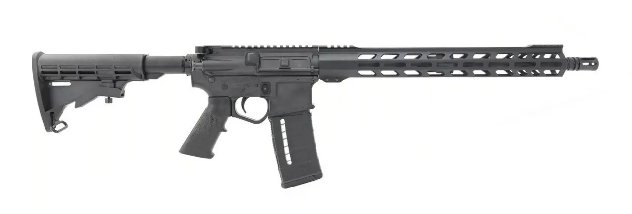 WISE ARMS WA-15B 5.56mm Black AR Rifle, 16" Barrel 300262188943