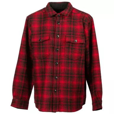 Woolly Dry Goods Men’s Washable Wool Shirt – 11.5 oz Classic Fit #WWS13R
