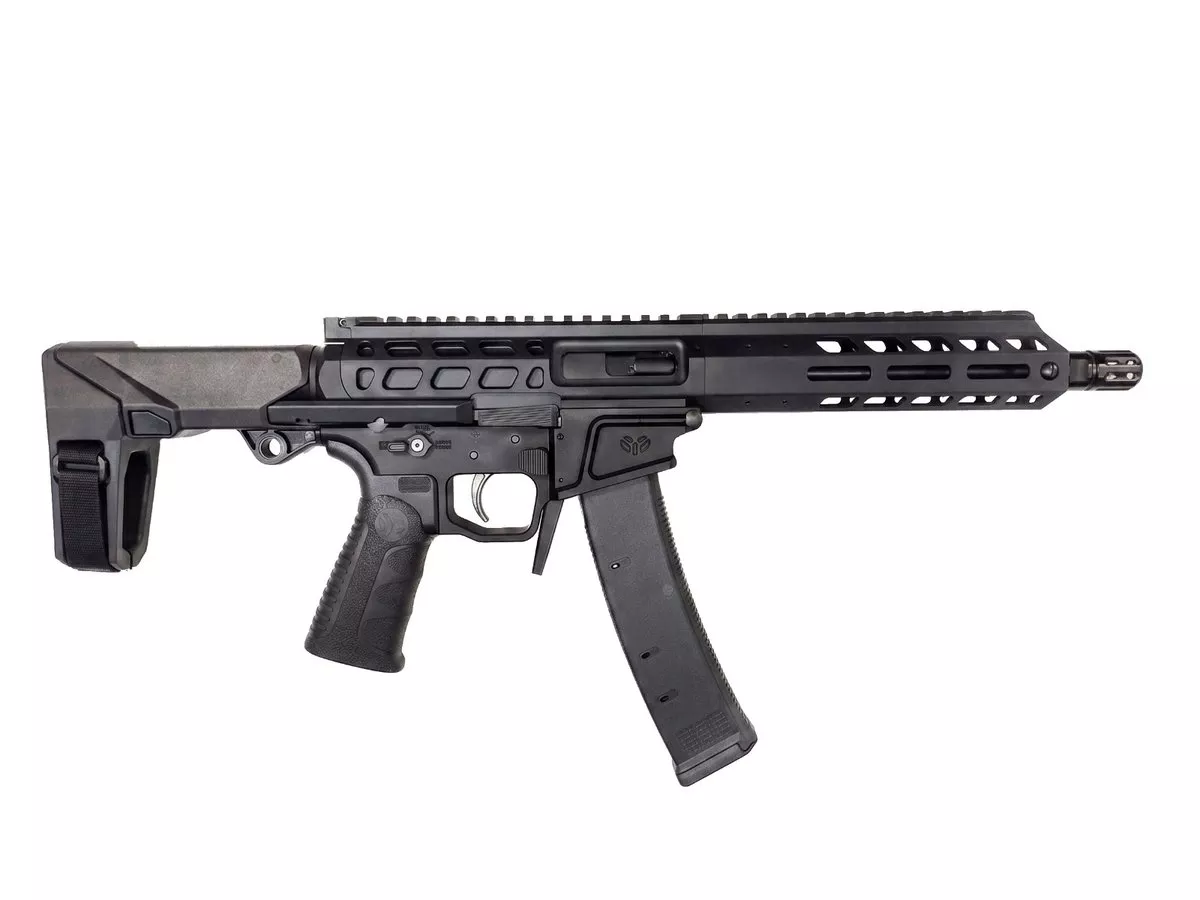 Wraithworks WARSCORP9 Side-Charging 9mm AR Pistol - Black