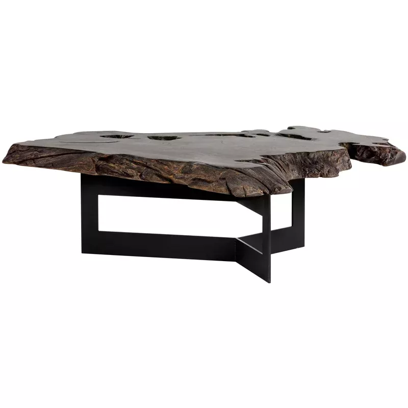 wyatt coffee table dark brown