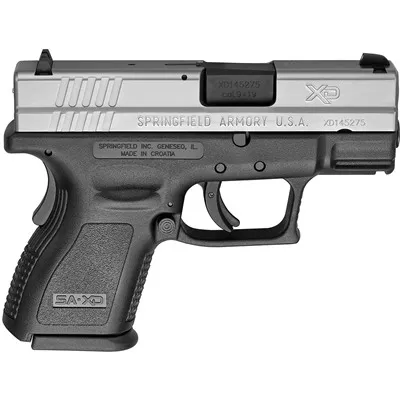 XD SUB-COMPACT 9MM LUGER 3" BBL (2)10RD MAGS TWO-TONE