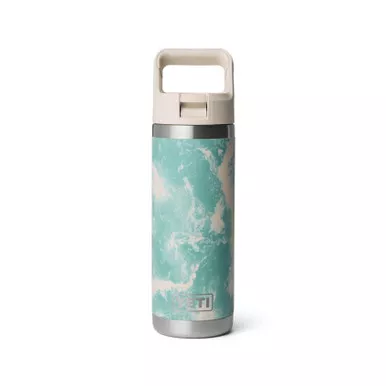 YETI Rambler 18 Oz Water Bottle With Color-matched Straw Cap#210715