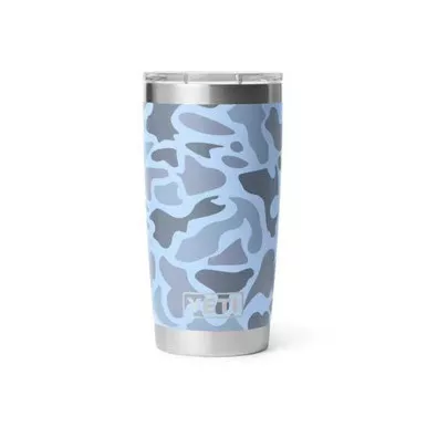 Yeti Rambler 20 oz MagSlider Tumbler - Blue Camo